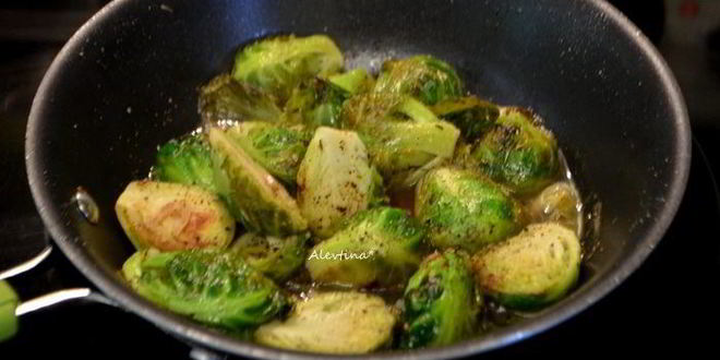 Рецепт брюссельской капусты с лимонным вкусом