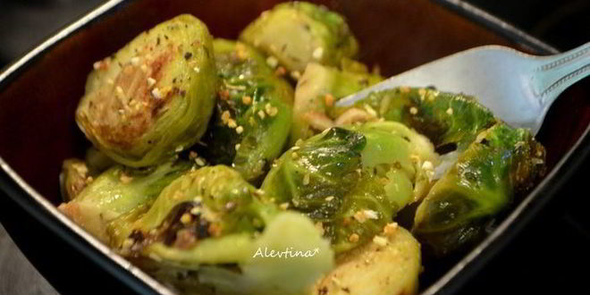 Рецепт брюссельской капусты с лимонным вкусом