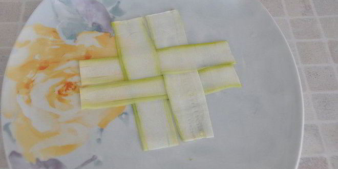 Рецепт фаршированных конвертиков из кабачков