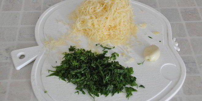 Рецепт фаршированных конвертиков из кабачков