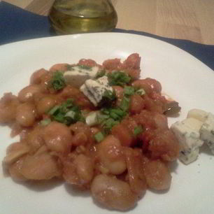 Рецепт Фасоли Гигандес по-гречески с сыром фета