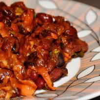 Рецепт Фасоли красной тушеной