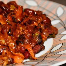 Рецепт Фасоли красной тушеной