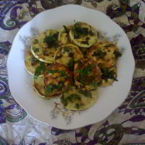 Рецепт Кабачков с зеленью чабера и мяты