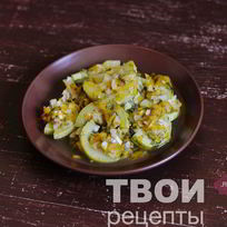 Рецепт Кабачков тушеных