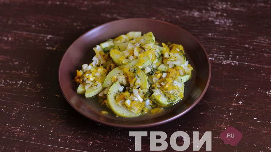 Рецепт кабачков тушеных