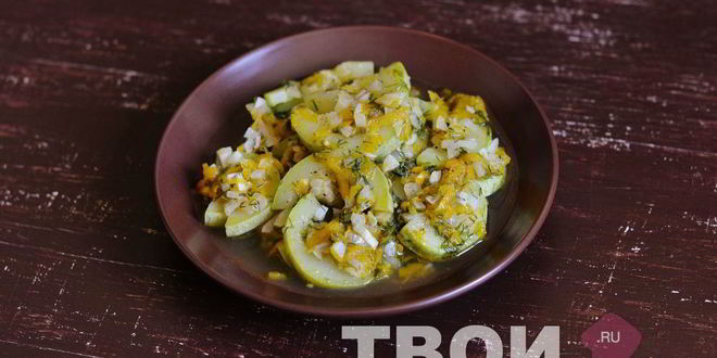 Рецепт кабачков тушеных