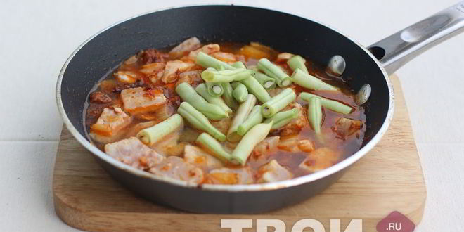 Рецепт карри с рыбой и фасолью