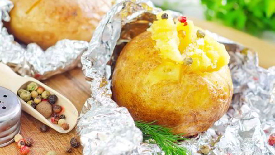 Рецепт картофеля на гриле