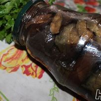 Рецепт Квашеных фаршированных баклажанов
