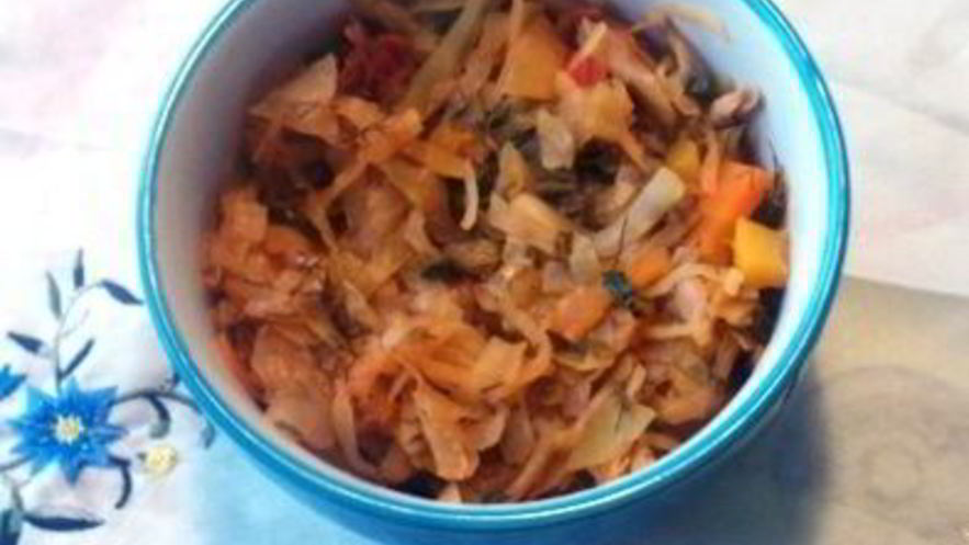 Рецепт овощей тушеных