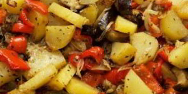 Рецепт овощей, запеченных в духовке