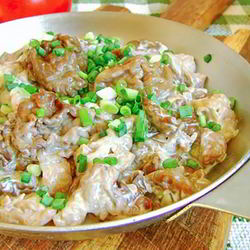 Рецепт Строчек жареных в сметане