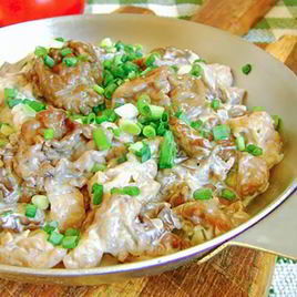 Рецепт Строчек жареных в сметане