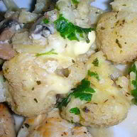 Рецепт Цветной капусты с шампиньонами