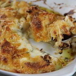 Рецепт Цветной капусты, запеченной под сырно-горчичным соусом