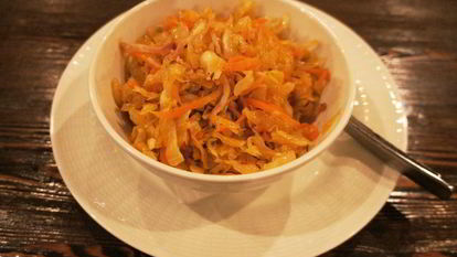 Рецепт Тушеной капусты по-баварски