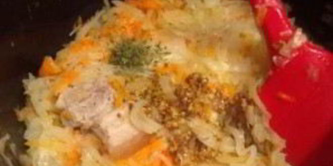 Рецепт тушеной капусты по-баварски