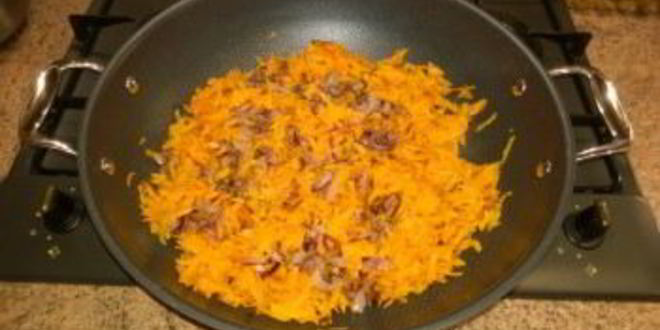 Рецепт тушеной моркови с луком и помидорами