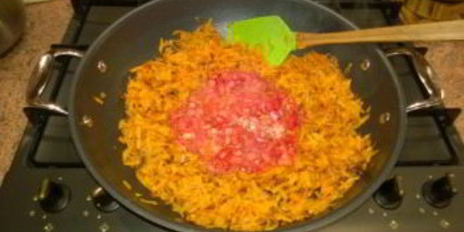 Рецепт тушеной моркови с луком и помидорами