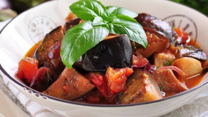 Рецепт тушеных баклажанов