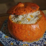 Рецепт Тыквы, фаршированной рисом и сухофруктами