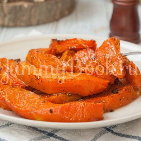 Рецепт Запеченной пряной тыквы