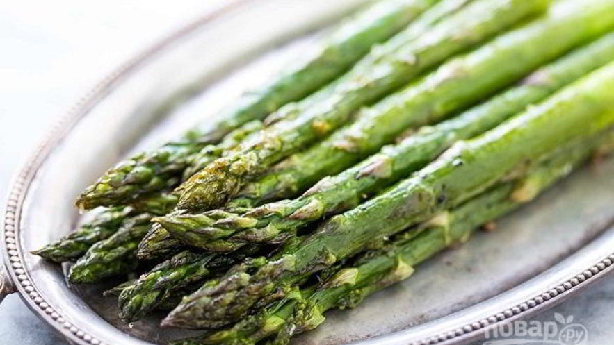Рецепт запеченной спаржи