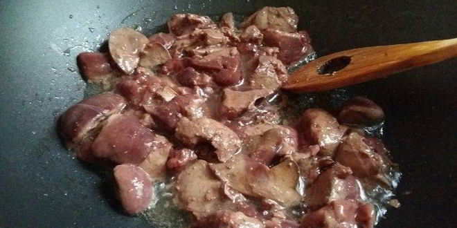 Рецепт дала из красной чечевицы с куриной печенью