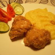 Рецепт Говяжьей печени в сметанном соусе