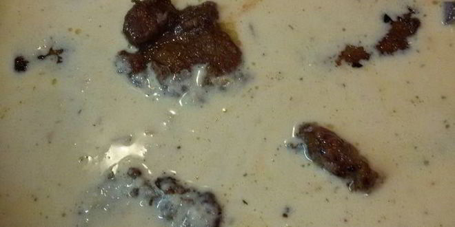 Рецепт говяжьей печени в сметанном соусе