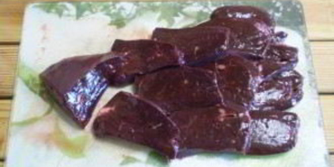 Рецепт говяжьей печени жареной