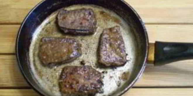 Рецепт говяжьей печени жареной