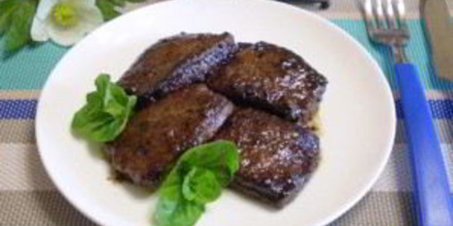 Рецепт говяжьей печени жареной