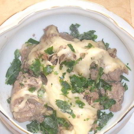 Рецепт Куриной печени под сыром