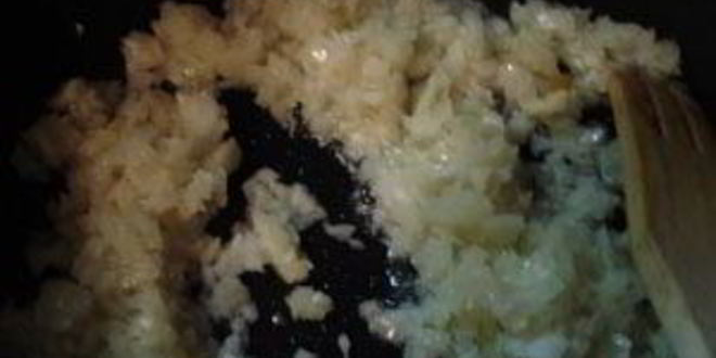 Рецепт куриной печени с лимонно-медовым соусом и кабачковой лапшой