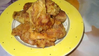 Рецепт Куриной печени в кляре жареная