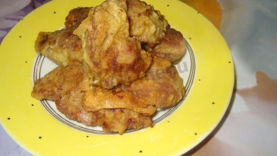 Рецепт куриной печени в кляре жареная
