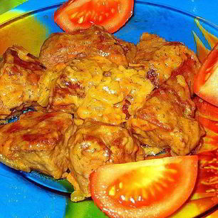 Рецепт Печени по-корейски