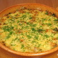 Рецепт Печени с картофелем в горшочке