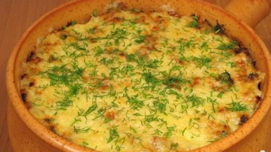 Рецепт печени с картофелем в горшочке