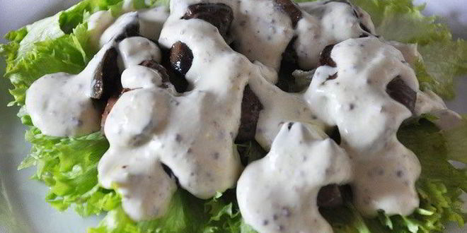 Рецепт печени с кедровыми орешками