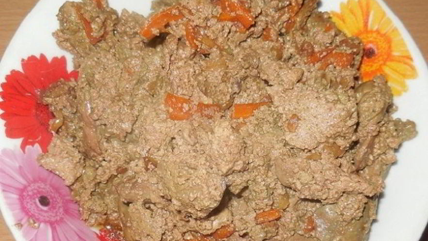 Рецепт печени со сметаной в мультиварке