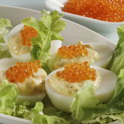 Рецепт Печени трески с яйцом