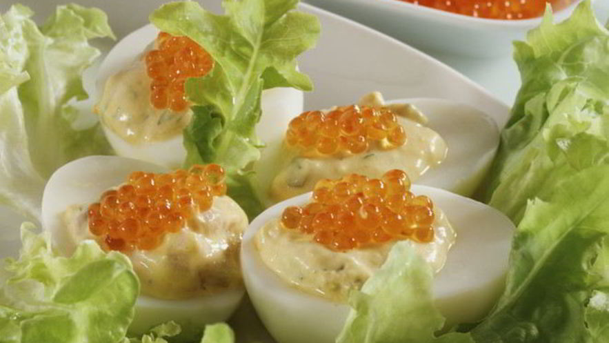 Рецепт печени трески с яйцом