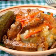 Рецепт Печени в томатном соусе