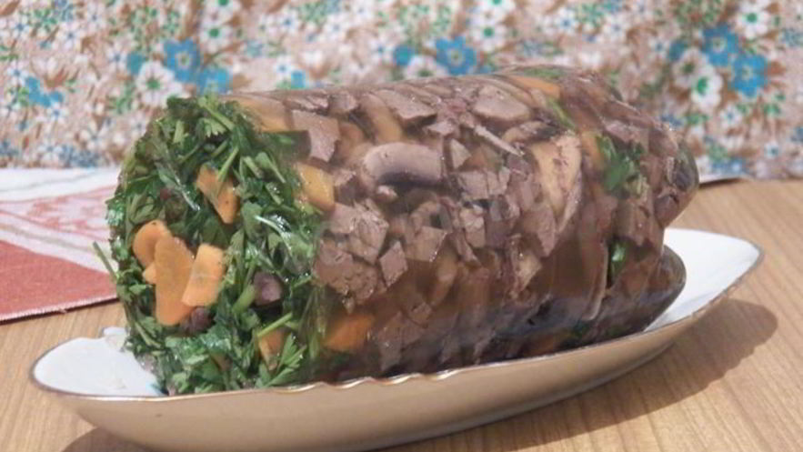 Рецепт печени заливной