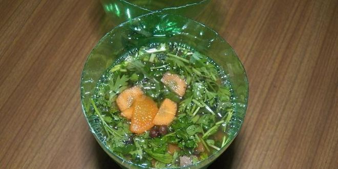 Рецепт печени заливной