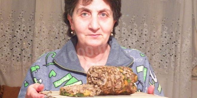 Рецепт печени заливной