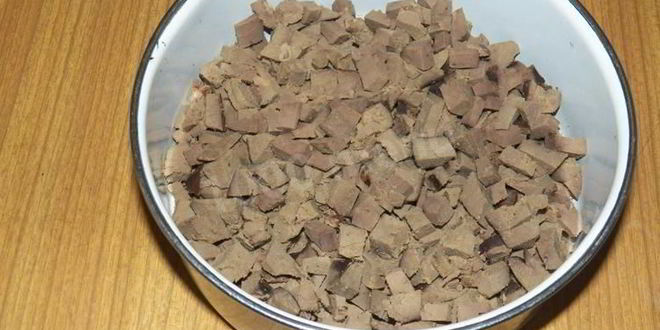 Рецепт печени заливной